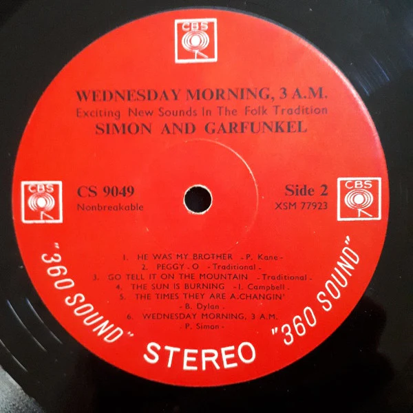 Simon & Garfunkel - Wednesday Morning, 3 A.M. (LP, Album, exp) (Very Good Plus (VG+)) - Image 4