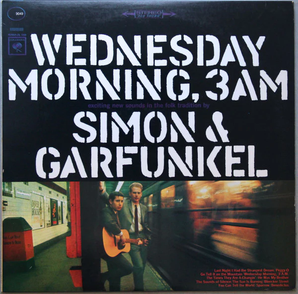Simon & Garfunkel - Wednesday Morning, 3 A.M. (LP, Album, RE, Car) (Very Good Plus (VG+))