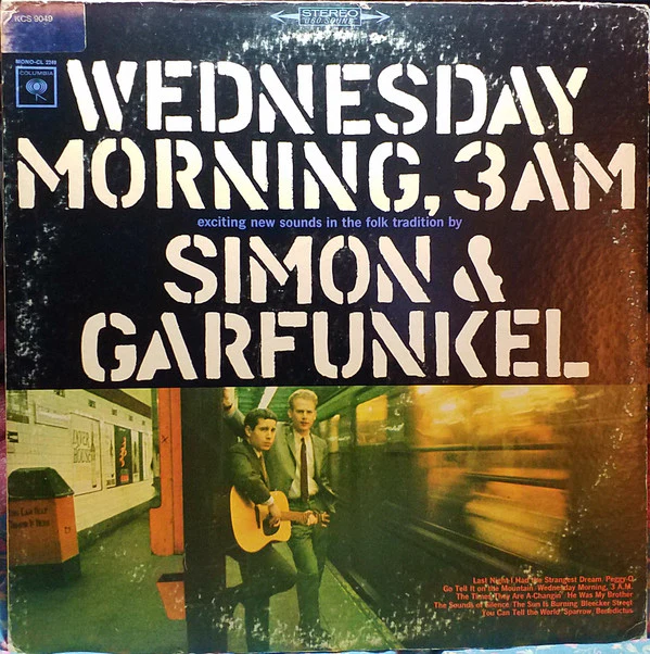 Simon & Garfunkel - Wednesday Morning, 3 A.M. (LP, Album, RE) (Very Good Plus (VG+))