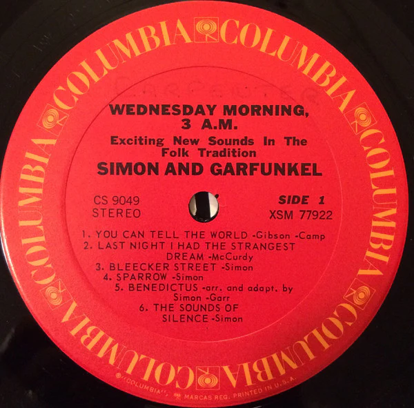 Simon & Garfunkel - Wednesday Morning, 3 AM (LP, Album, RE) (Very Good Plus (VG+)) - Image 5