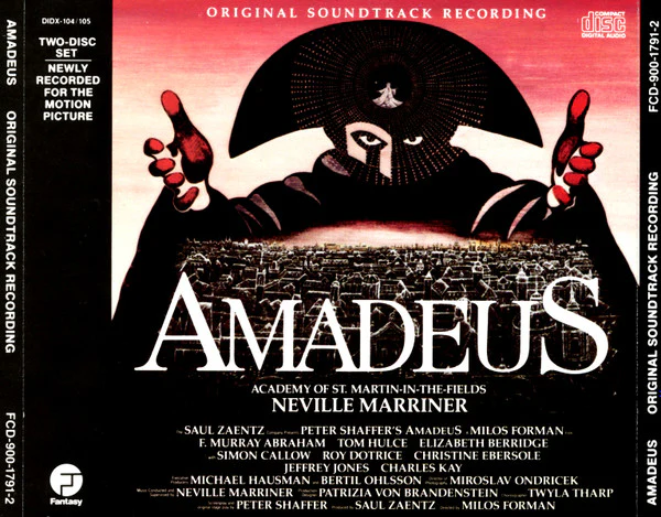 Sir Neville Marriner, The Academy Of St. Martin-in-the-Fields - Amadeus (2xCD, Album, CSR) (Very Good Plus (VG+))