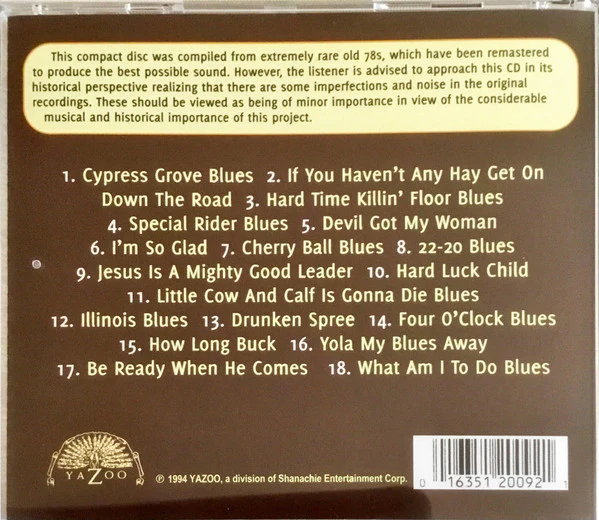 Skip James - The Complete Early Recordings 1930 (CD, Comp, RE, RM) (Near Mint (NM or M-)) - Image 4