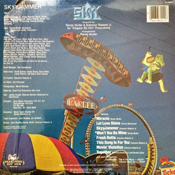 Skyy - Skyyjammer (LP, Album, Ind) NEW & SEALED - Image 2