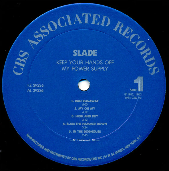 Slade - Keep Your Hands Off My Power Supply (LP, Album, Pit) (Near Mint (NM or M-)) - Image 3