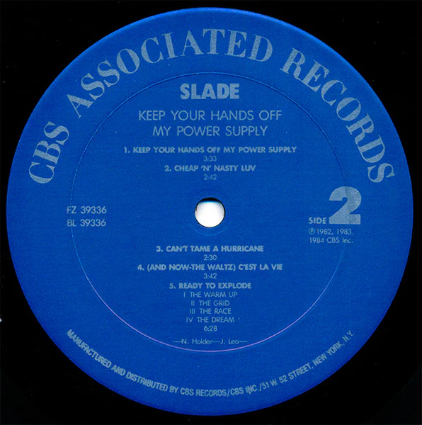 Slade - Keep Your Hands Off My Power Supply (LP, Album, Pit) (Near Mint (NM or M-)) - Image 4