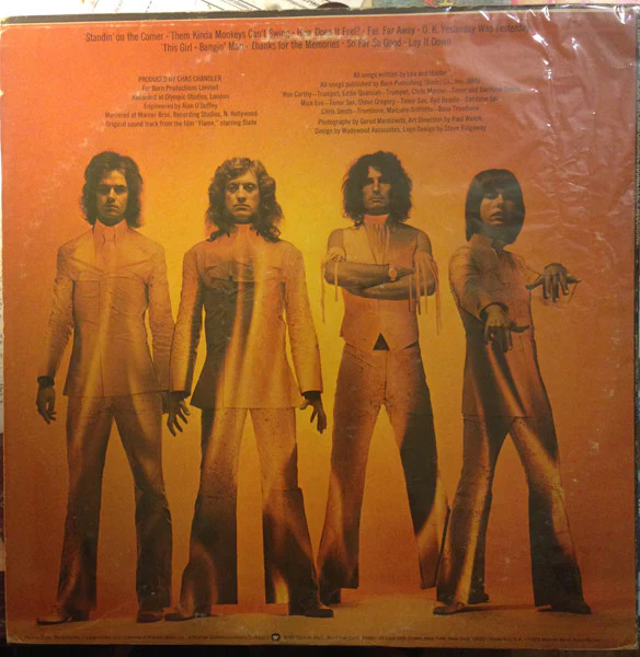 Slade - Slade In Flame (LP, Album) (Very Good Plus (VG+)) - Image 2