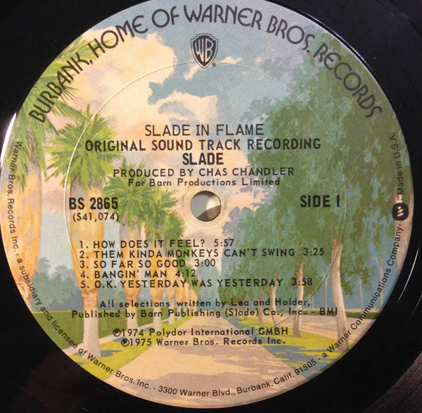 Slade - Slade In Flame (LP, Album) (Very Good Plus (VG+)) - Image 3