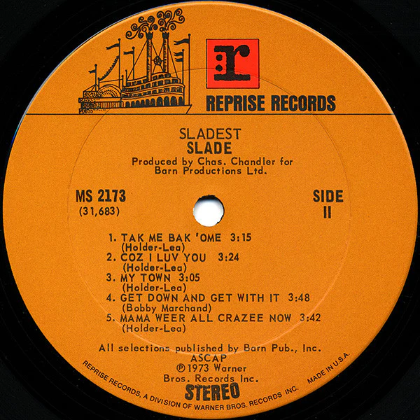 Slade - Sladest (LP, Comp, Ter) (Very Good Plus (VG+)) - Image 4
