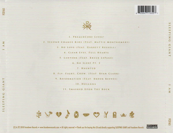 Sleeping Giant - I Am (CD, Album) (Near Mint (NM or M-)) - Image 3