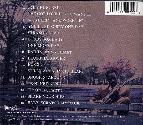 Slim Harpo - Excello Records Presents The Best Of Slim Harpo (CD, Comp, RP) (Near Mint (NM or M-)) - Image 2