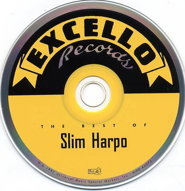 Slim Harpo - Excello Records Presents The Best Of Slim Harpo (CD, Comp, RP) (Near Mint (NM or M-)) - Image 3