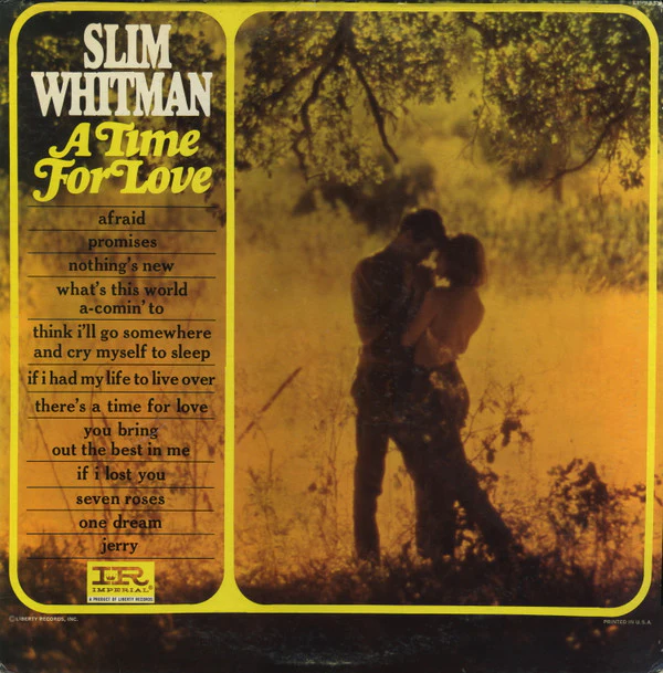 Slim Whitman - A Time For Love (LP, Album, Mono) (Near Mint (NM or M-))