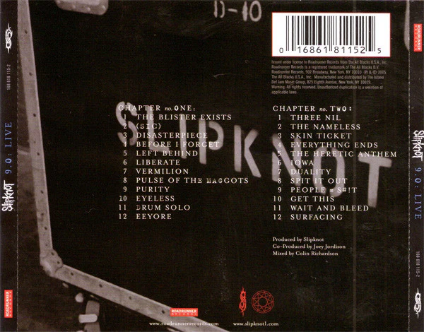 Slipknot - 9.0: Live (2xCD, Album) (Very Good Plus (VG+)) - Image 3