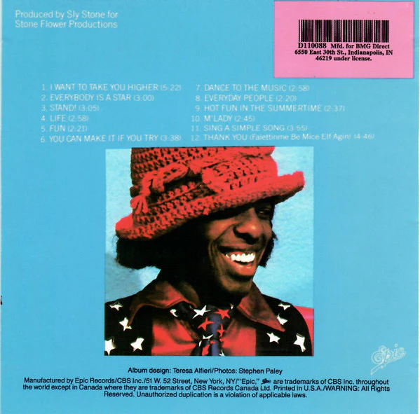 Sly & The Family Stone - Greatest Hits (CD, Comp, Club, RE) (Very Good Plus (VG+)) - Image 5