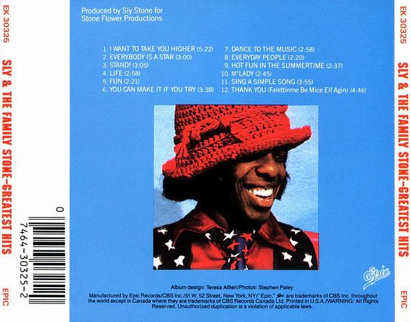 Sly & The Family Stone - Greatest Hits (CD, Comp, RE) (Near Mint (NM or M-)) - Image 5