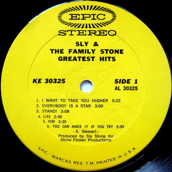 Sly & The Family Stone - Greatest Hits (LP, Comp, Pit) (Very Good Plus (VG+)) - Image 3