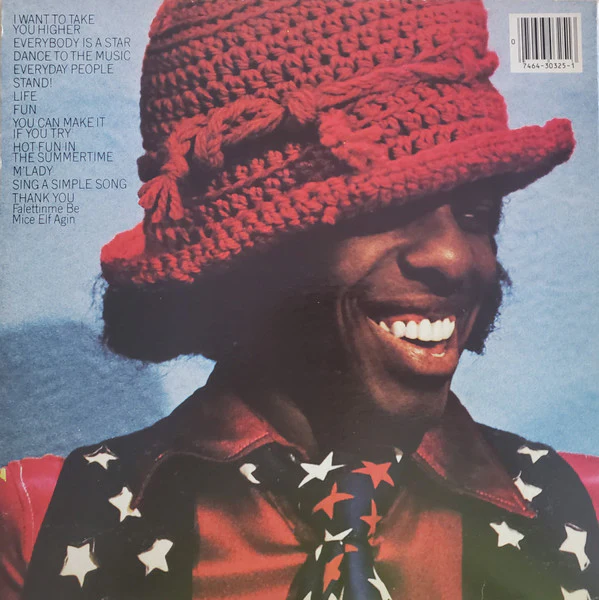 Sly & The Family Stone - Greatest Hits (LP, Comp, RE, Bar) (Very Good Plus (VG+)) - Image 4