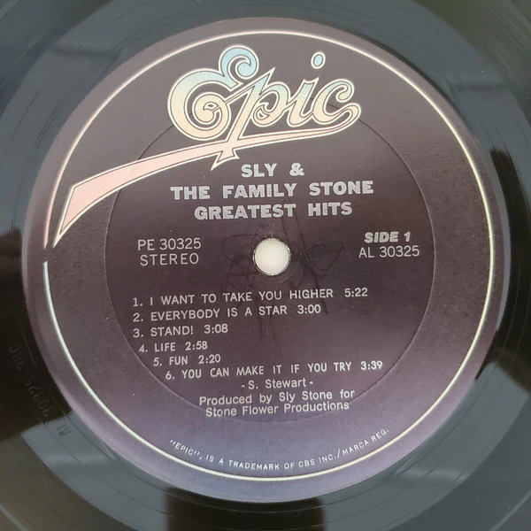 Sly & The Family Stone - Greatest Hits (LP, Comp, RE, Bar) (Very Good Plus (VG+)) - Image 5