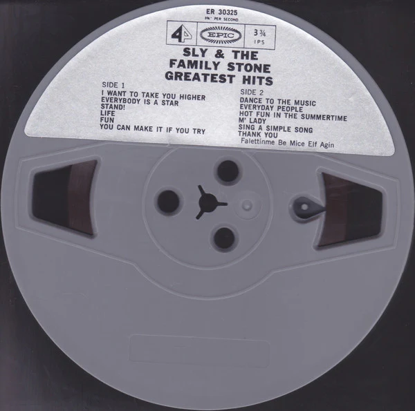 Sly & The Family Stone - Greatest Hits (Reel, 4tr Stereo, 7" Reel, Comp) (Very Good Plus (VG+)) - Image 3