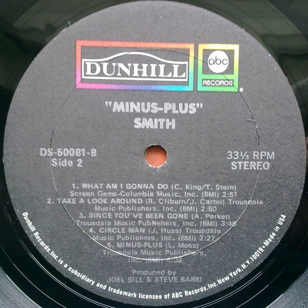 Smith  - Minus-Plus (LP, Album) NEW & SEALED - Image 4