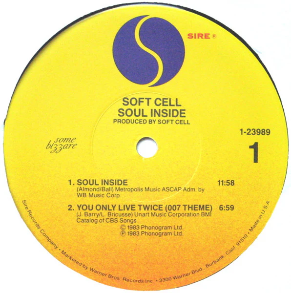 Soft Cell - Soul Inside (12", MiniAlbum, Win) (Near Mint (NM or M-)) - Image 3