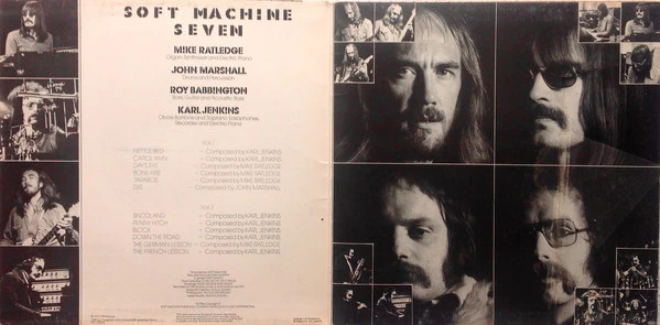 Soft Machine - Seven (LP, Album, Gat) (Very Good Plus (VG+)) - Image 2