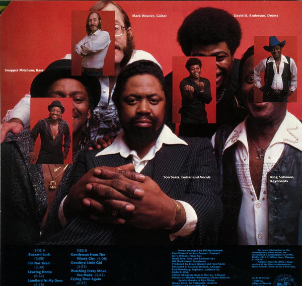 Son Seals - Chicago Fire (LP, Album) (Very Good Plus (VG+)) - Image 2
