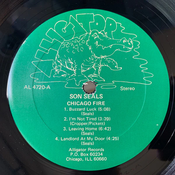Son Seals - Chicago Fire (LP, Album) (Very Good Plus (VG+)) - Image 3