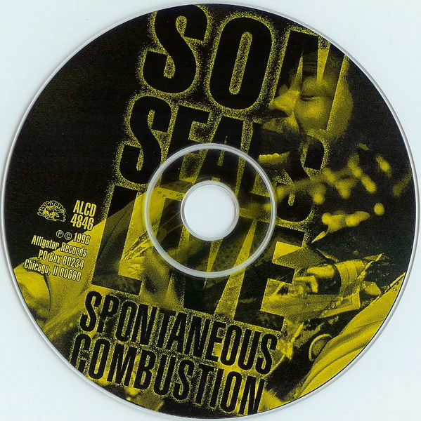 Son Seals - Live (Spontaneous Combustion) (CD, Album) (Near Mint (NM or M-)) - Image 5