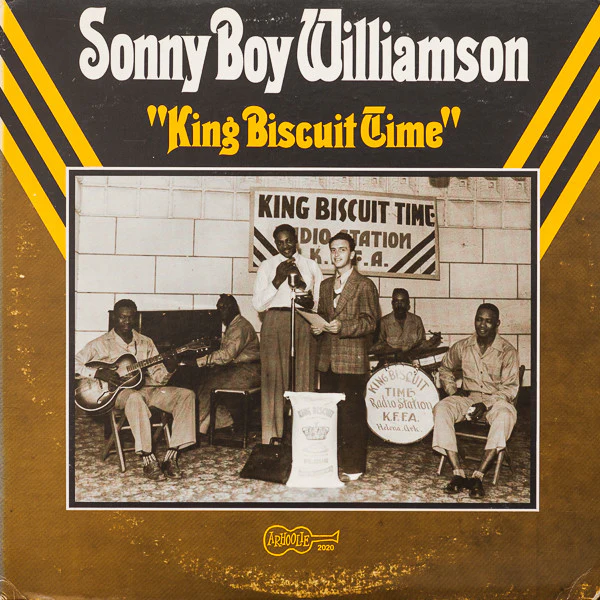 Sonny Boy Williamson  - King Biscuit Time (LP, Comp, RE) (Near Mint (NM or M-))