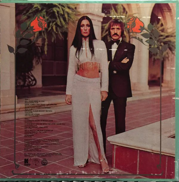 Sonny & Cher - All I Ever Need Is You (LP, Album, RP) (Very Good (VG)) - Image 2