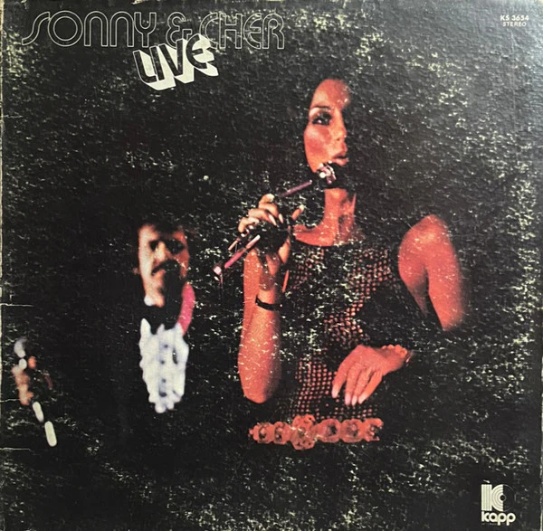 Sonny & Cher - Sonny & Cher Live (LP, Album, Gat) (Very Good Plus (VG+))