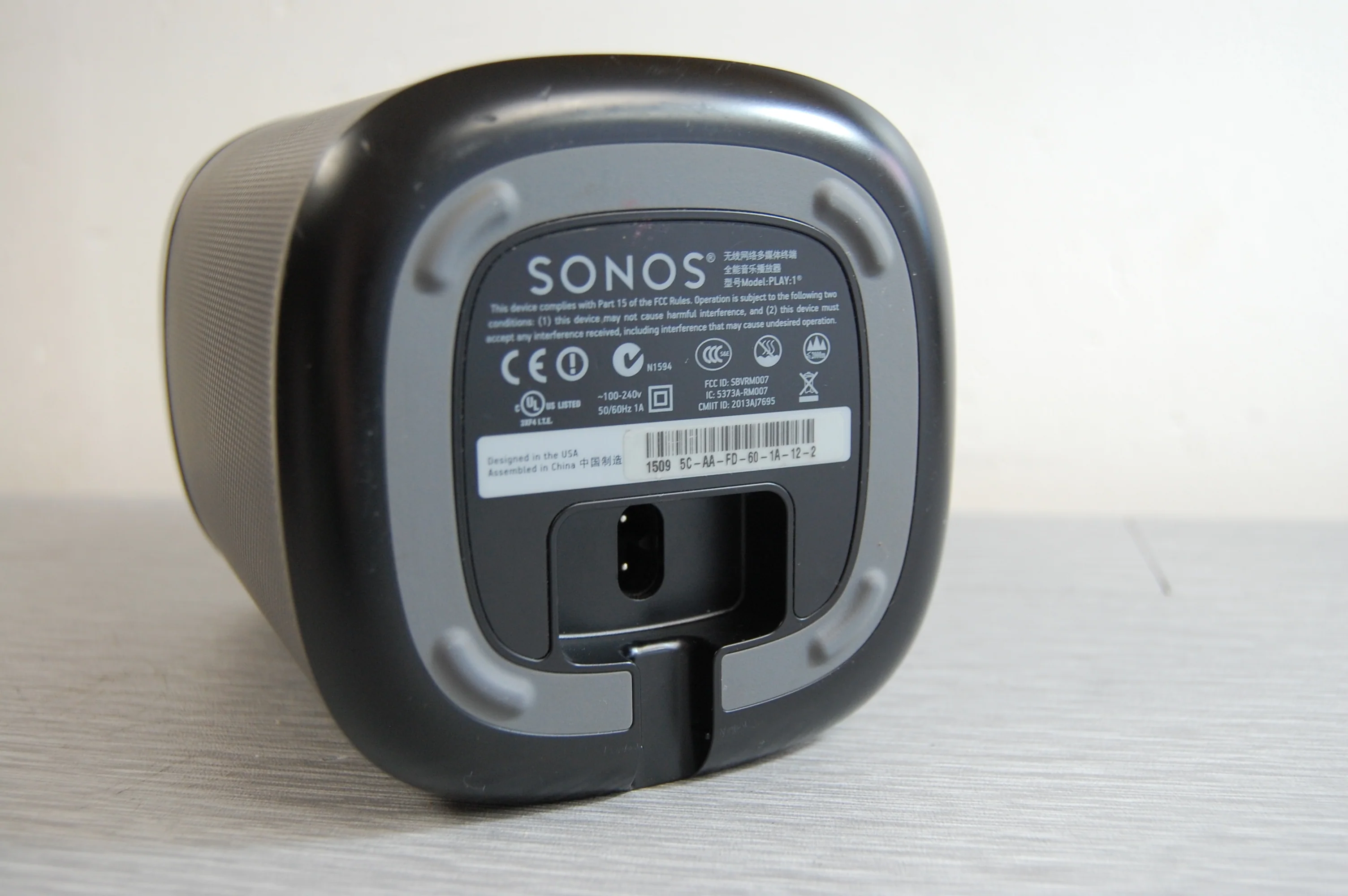 Sonos Play 1 Wireless Speaker - Black SN1509 - Image 6