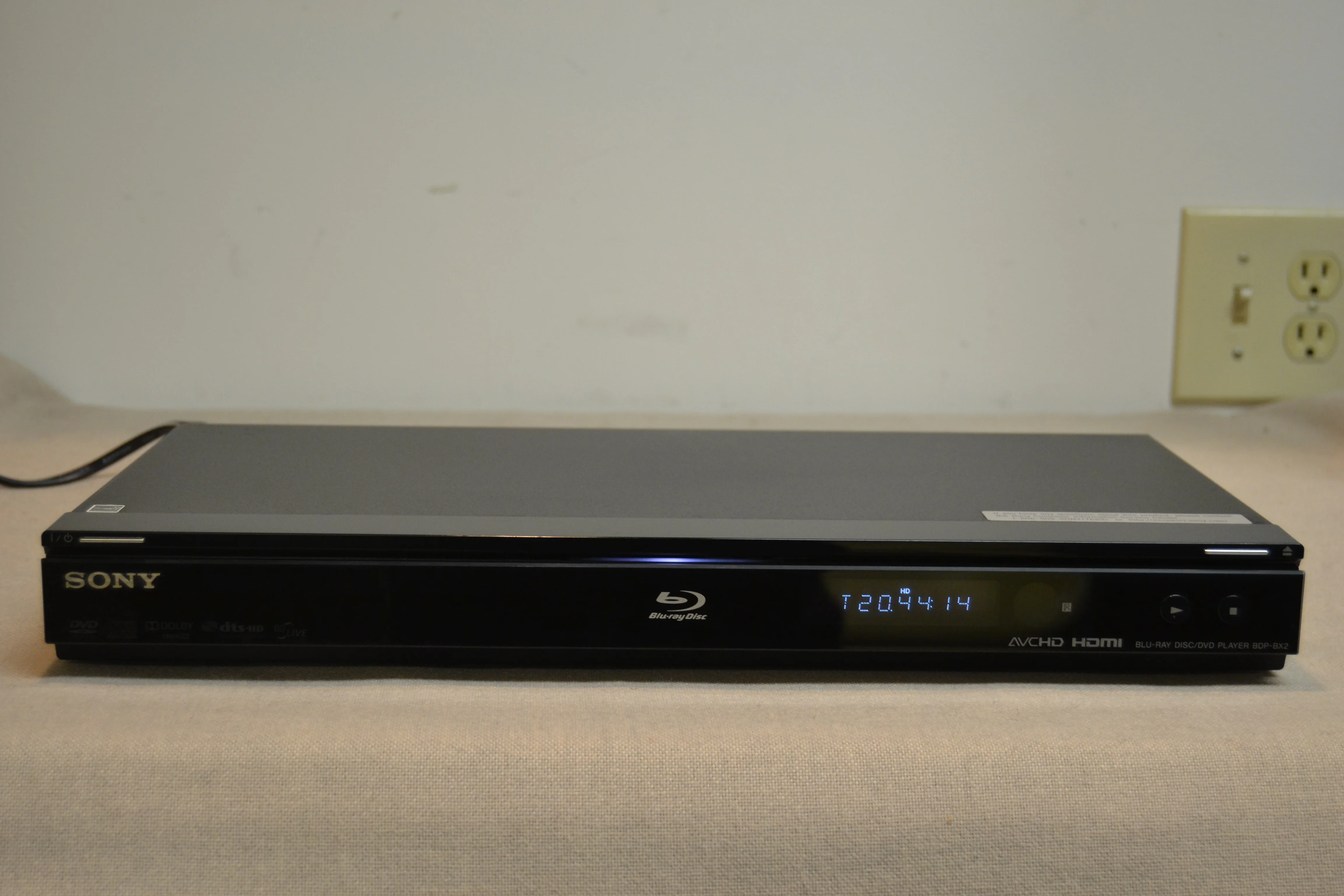 Sony BDP-BX2 Single BluRay/DVD/CD Player - Image 5