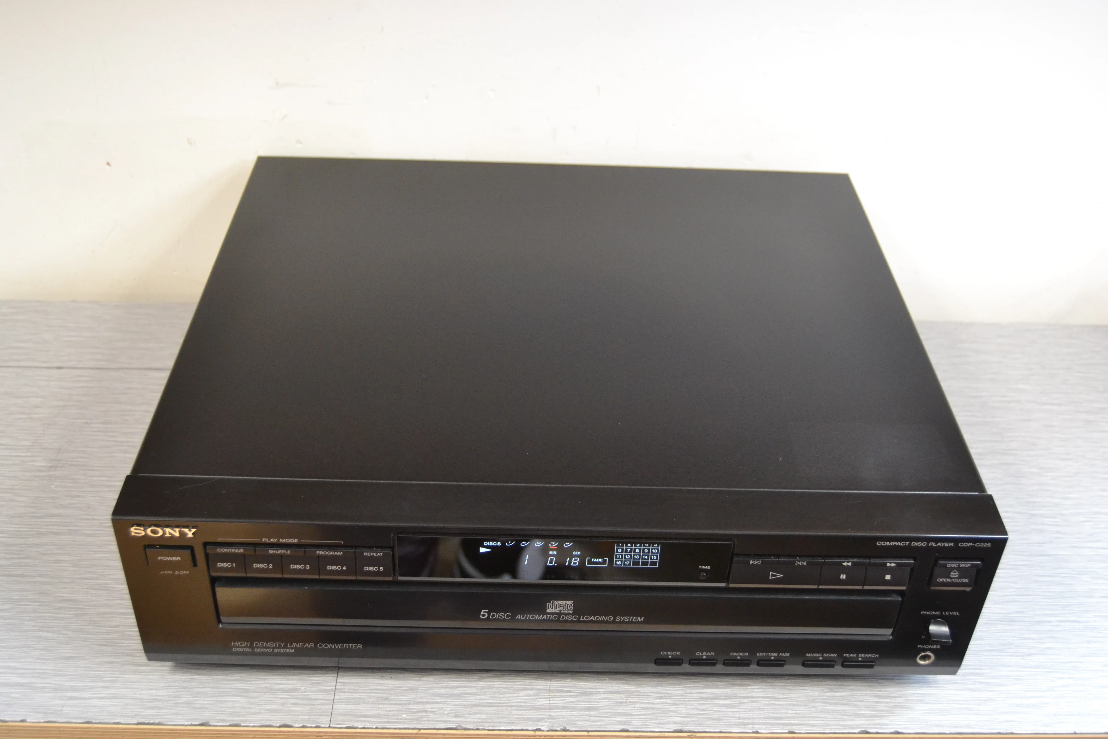 Sony CD Carousel CDP-C225 * 5 Discs * Remote Control - Image 6