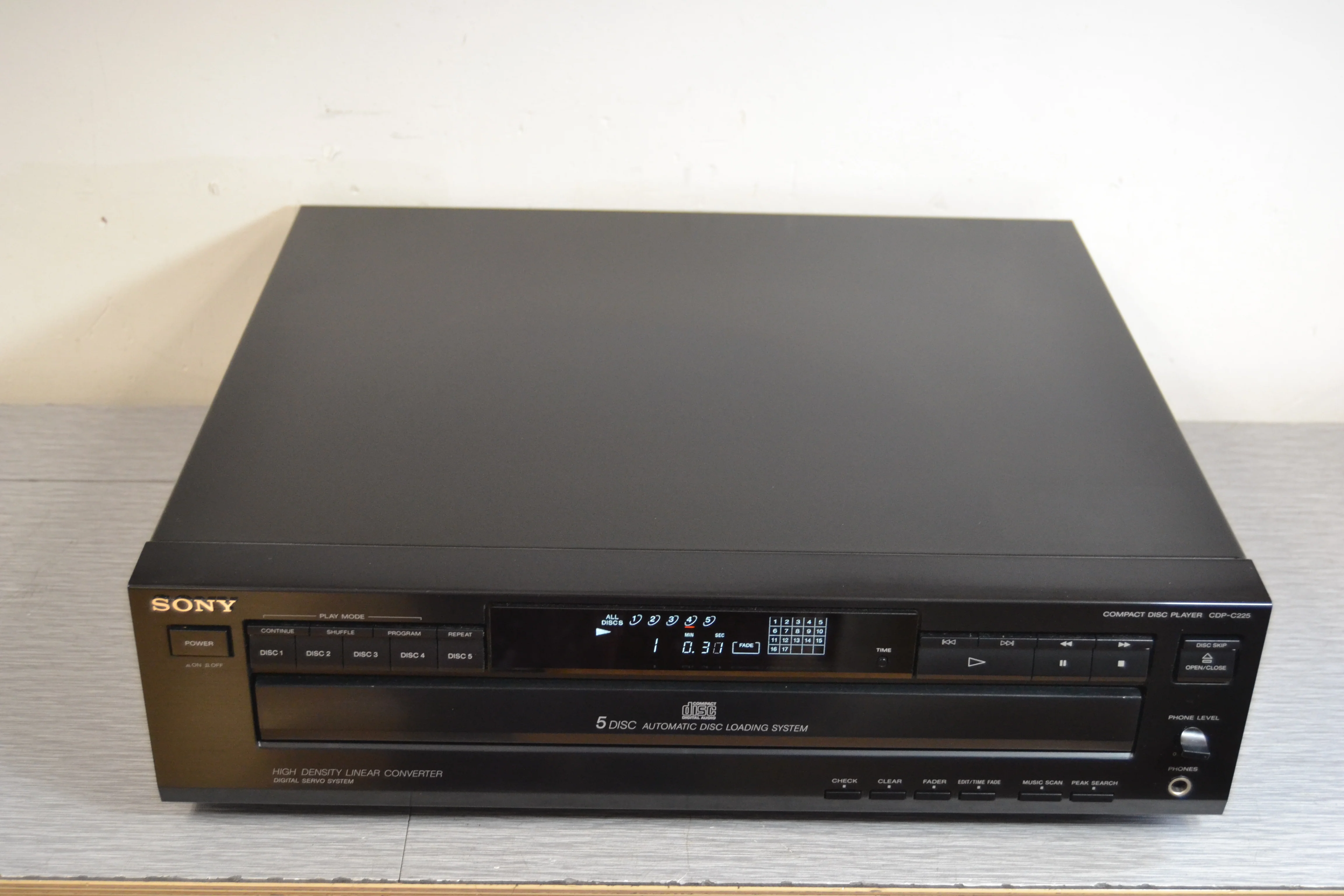 Sony CD Carousel CDP-C225 * 5 Discs * Remote Control - Image 7