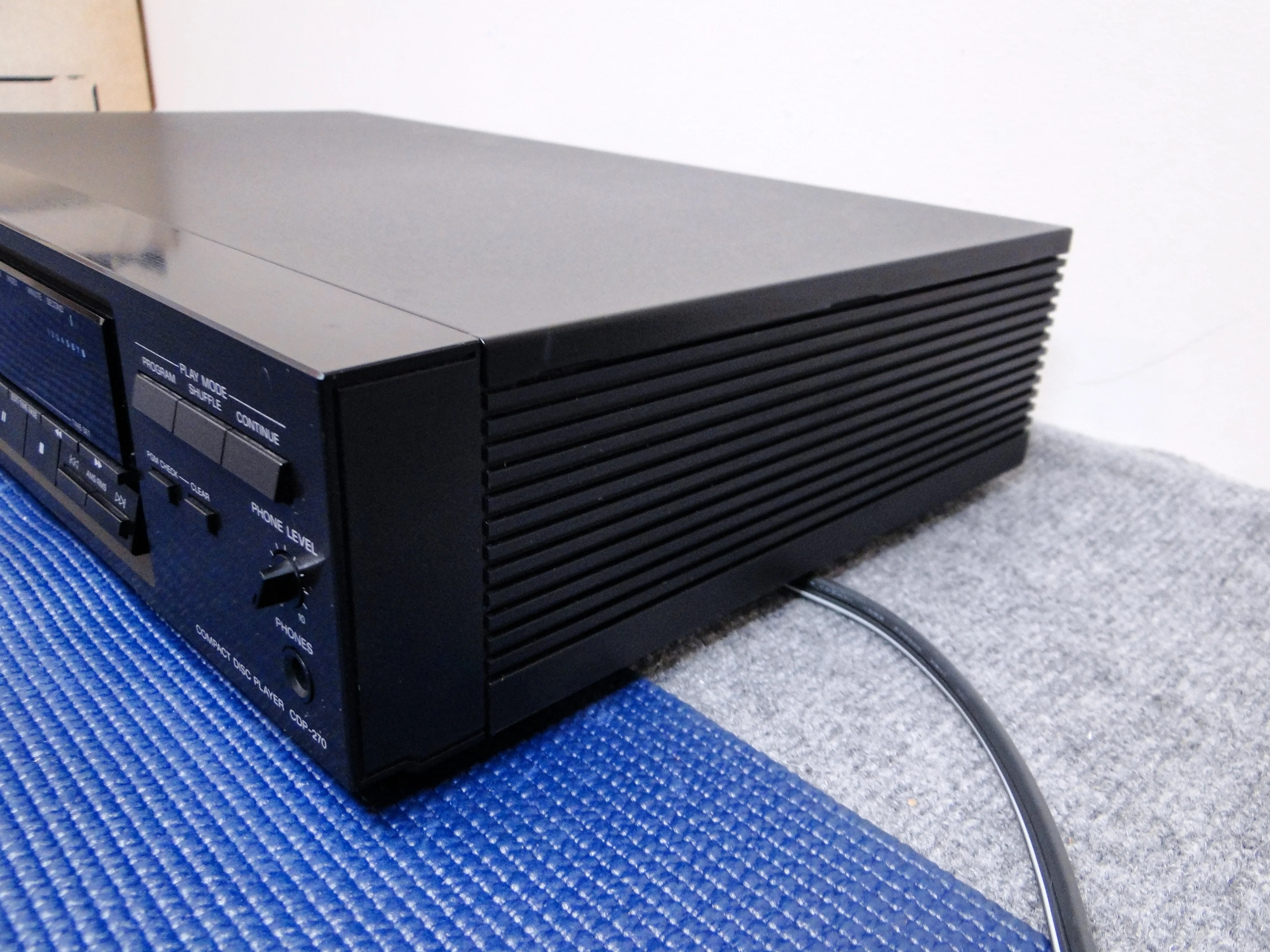 Sony CDP-270 Single CD Player * 1989 * - Image 8