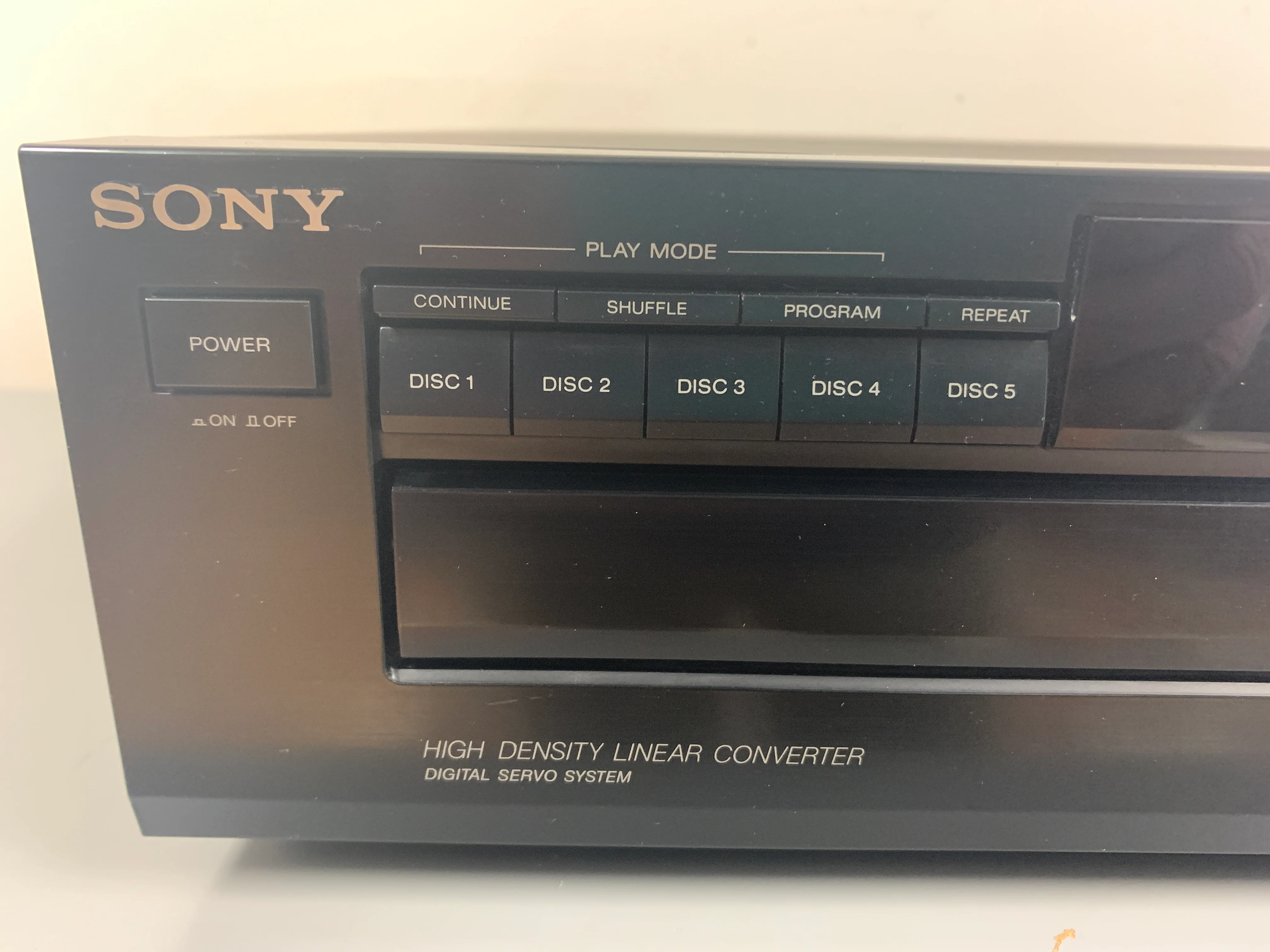 Sony CDP-C225 CD Carousel 5 Discs - Image 2