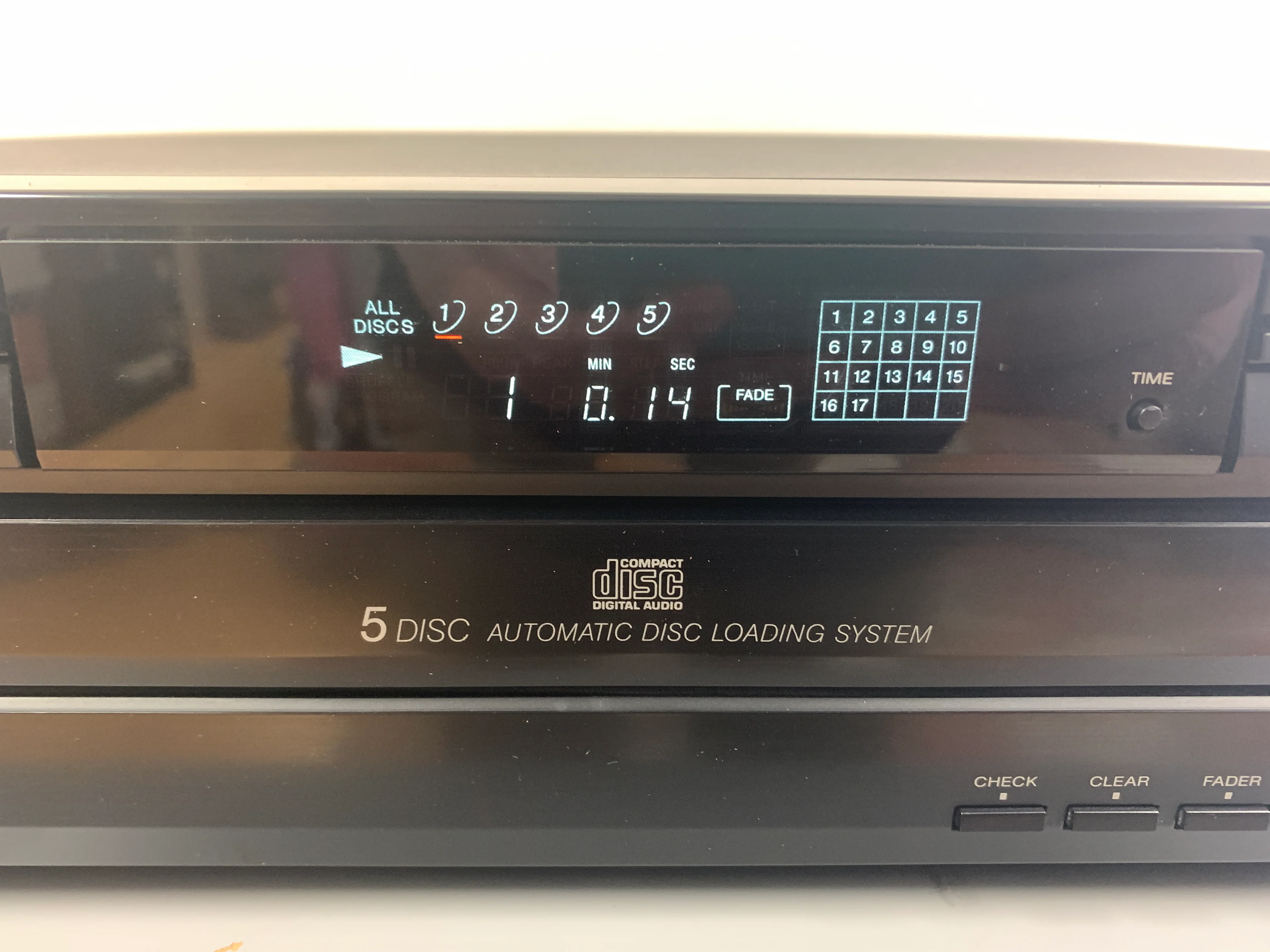 Sony CDP-C225 CD Carousel 5 Discs - Image 3