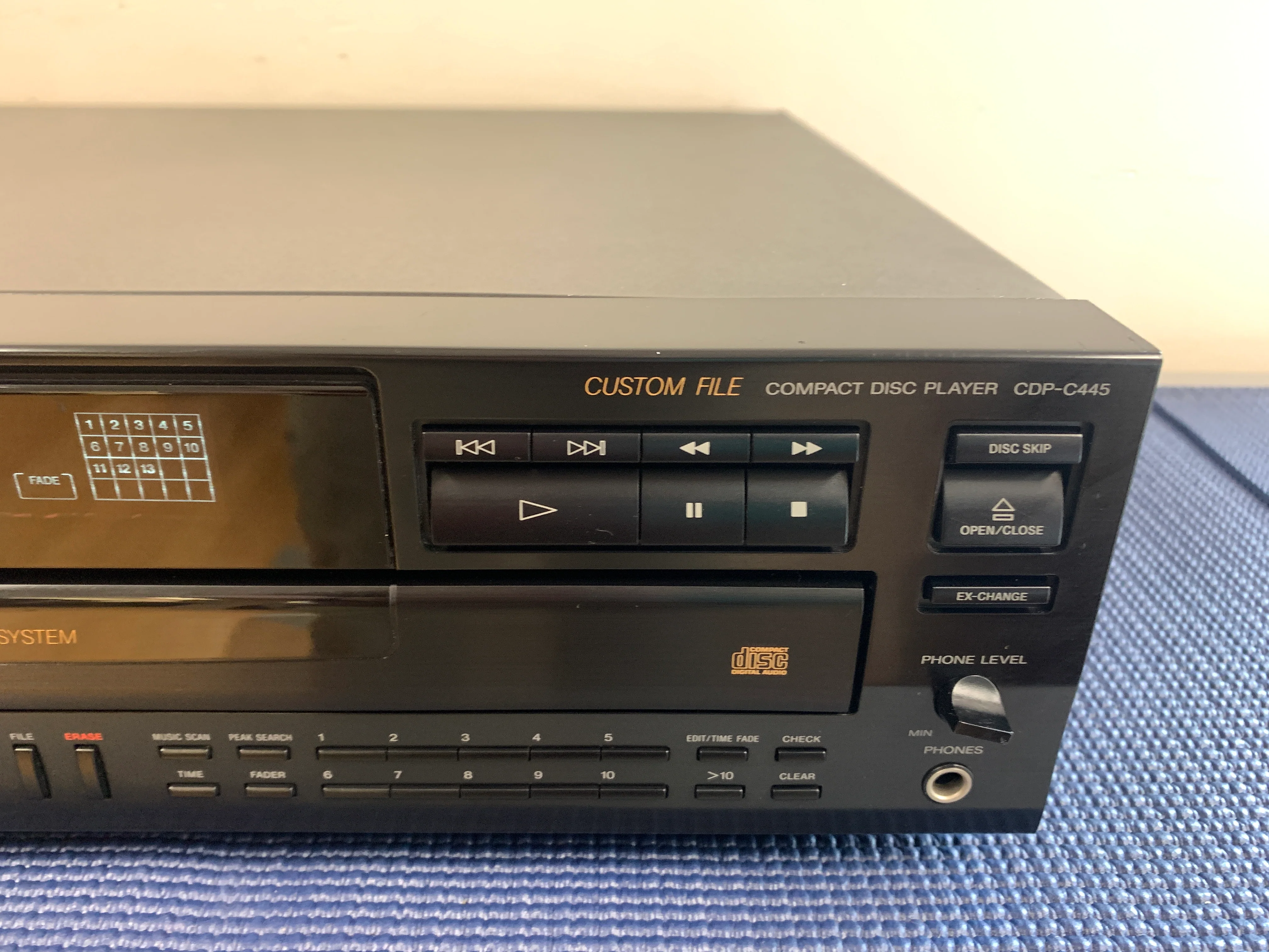 Sony CDP-C445 CD Carousel 5 Discs - Image 6