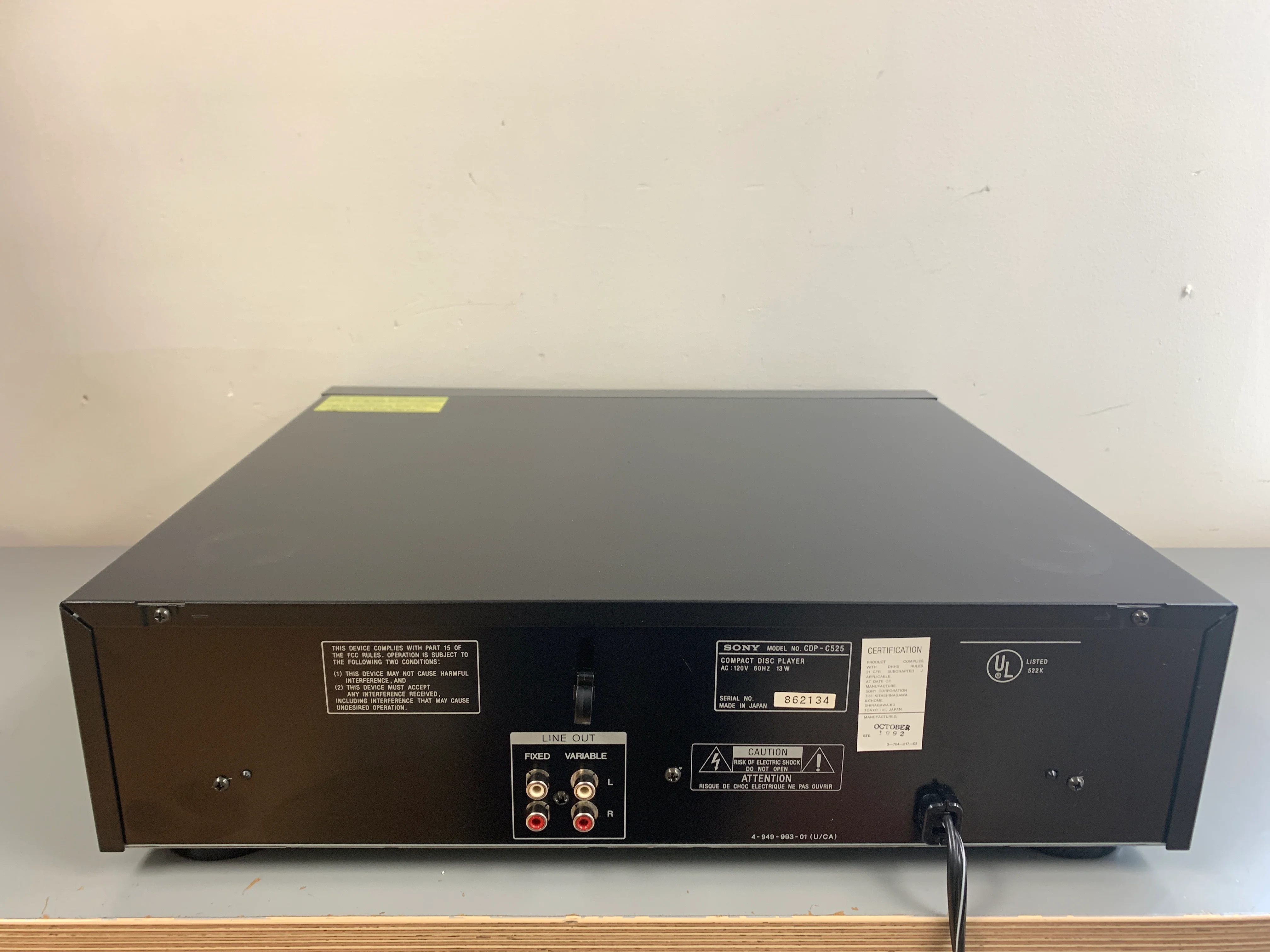 Sony CDP-C525 CD Changer - Image 7