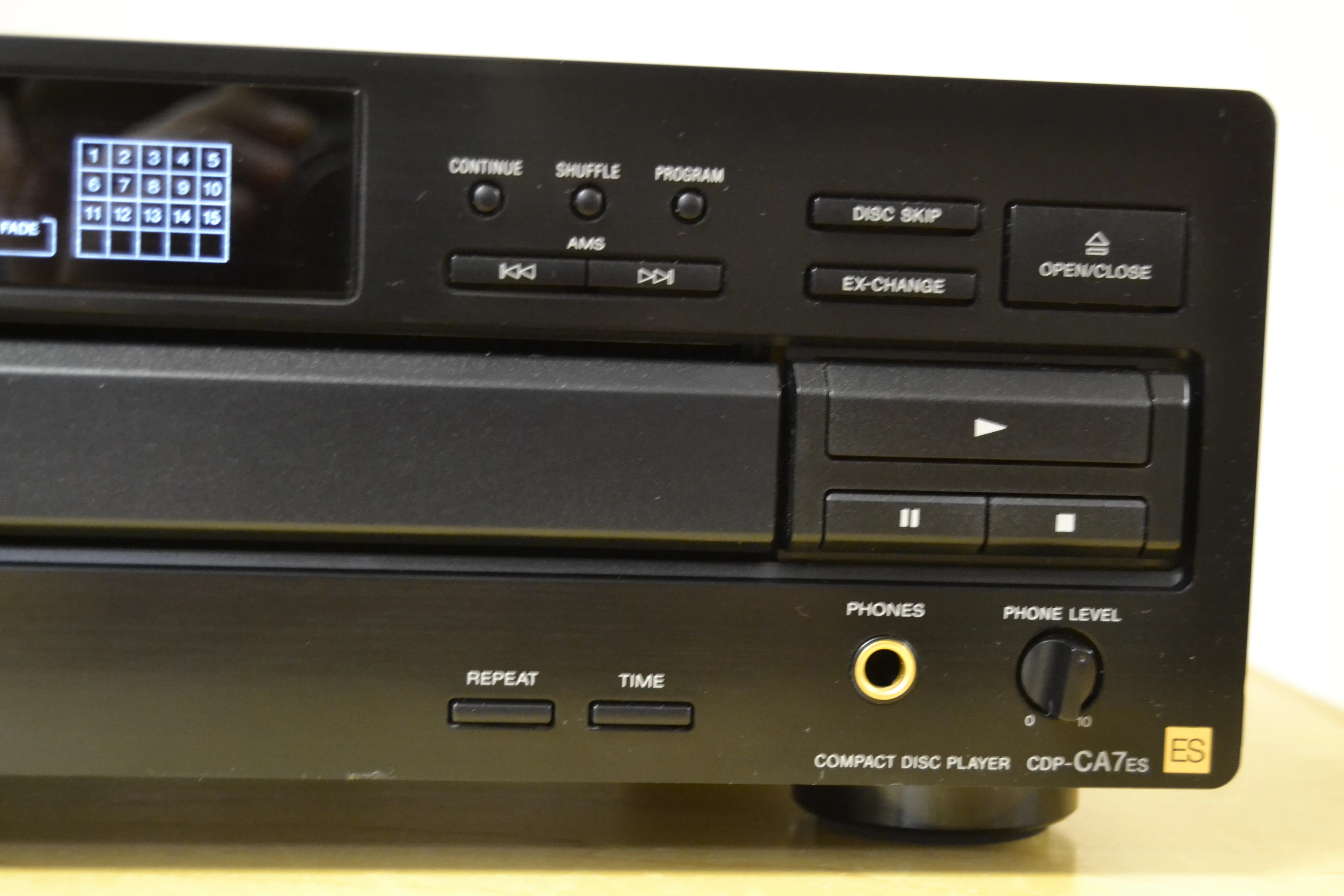 Sony CDP-CA7es CD Carousel 5 Discs - Image 4