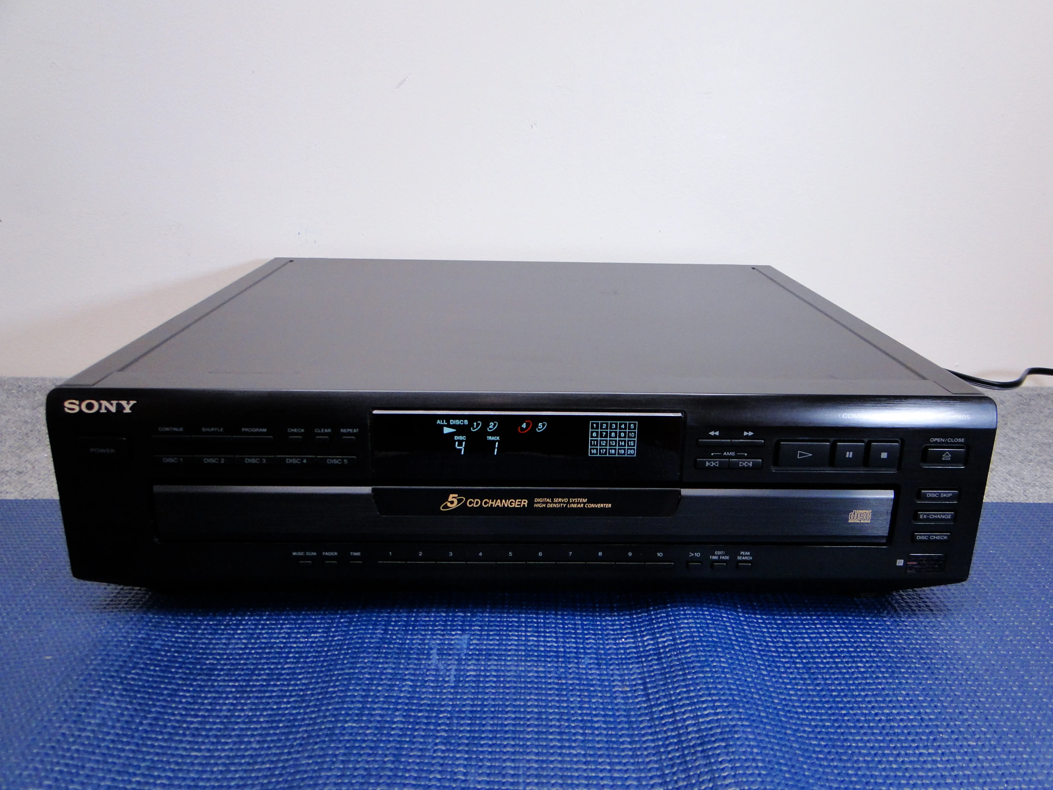 Sony CDP-CE405 CD Carousel - 5 Discs