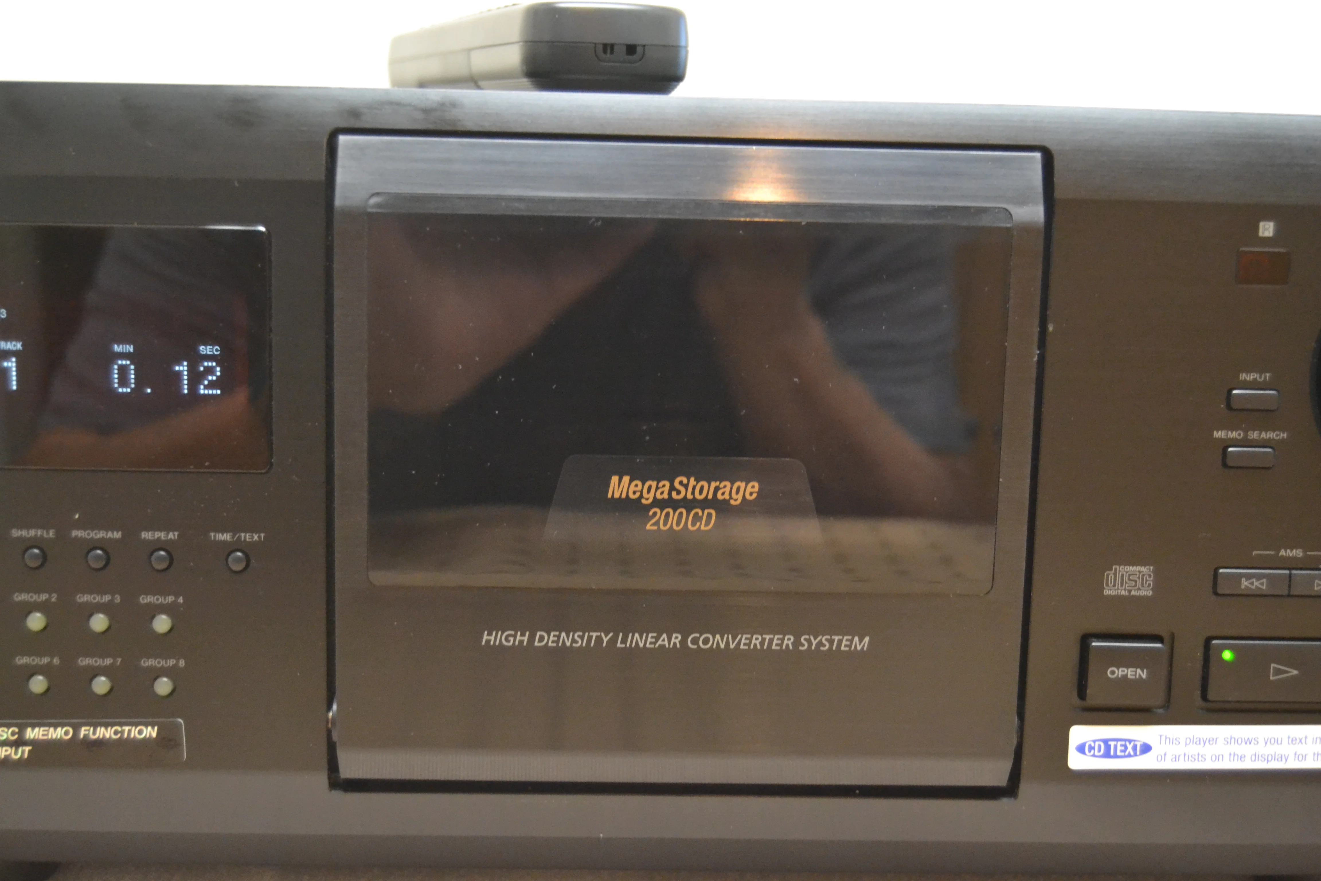 Sony CDP-CX255 - 200 Cd Mega Storage Disc Player * Remote Control - Image 3