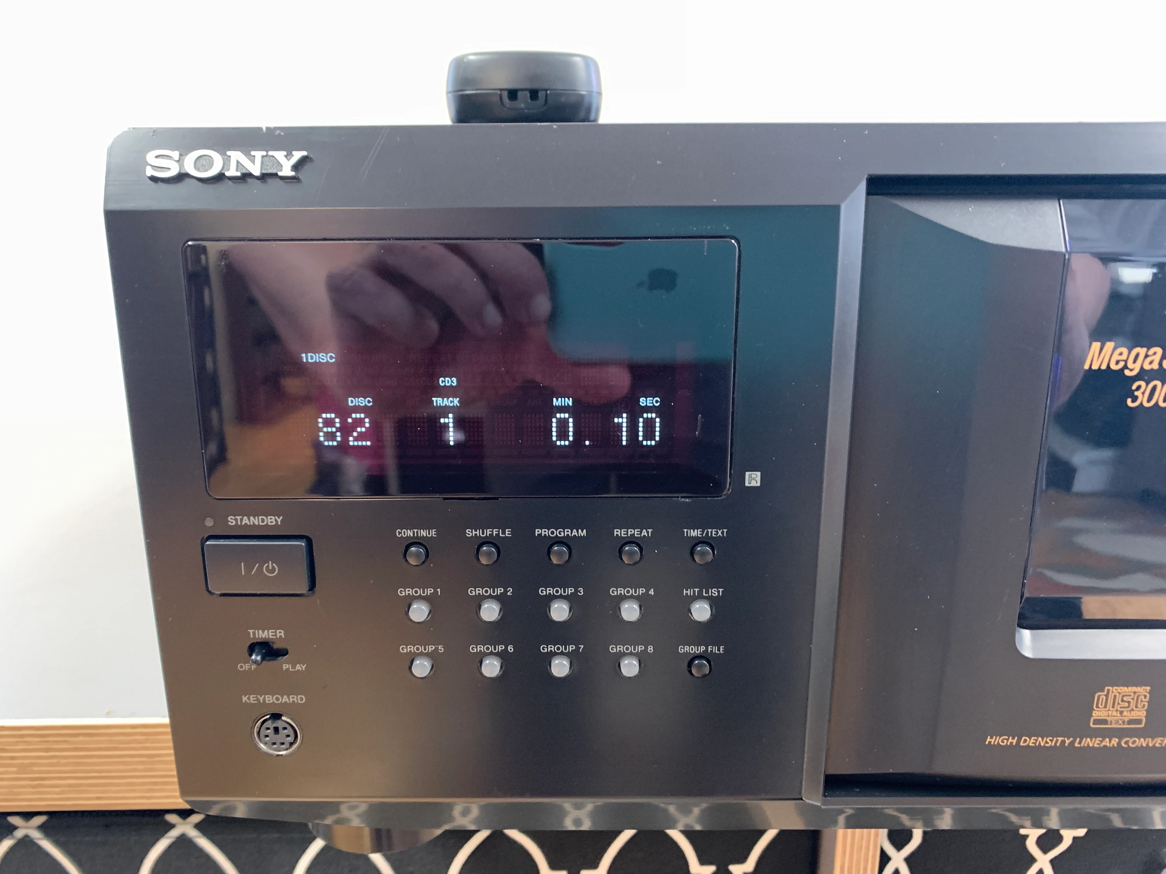 Sony CDP-CX355 CD Carousel - Image 2