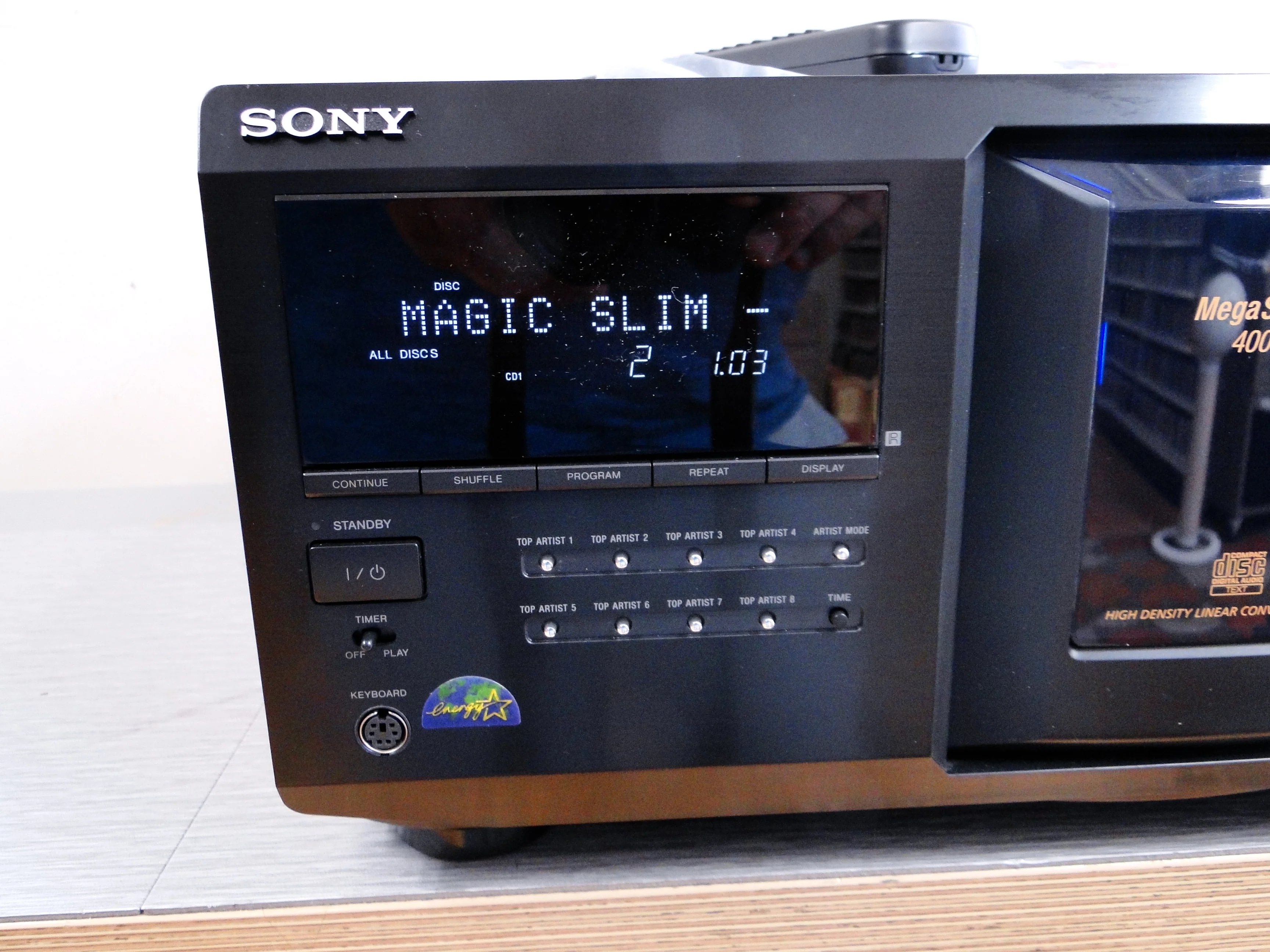 Sony CDP-CX455 Mega Storage 400 CD Disc Changer Player - Image 5