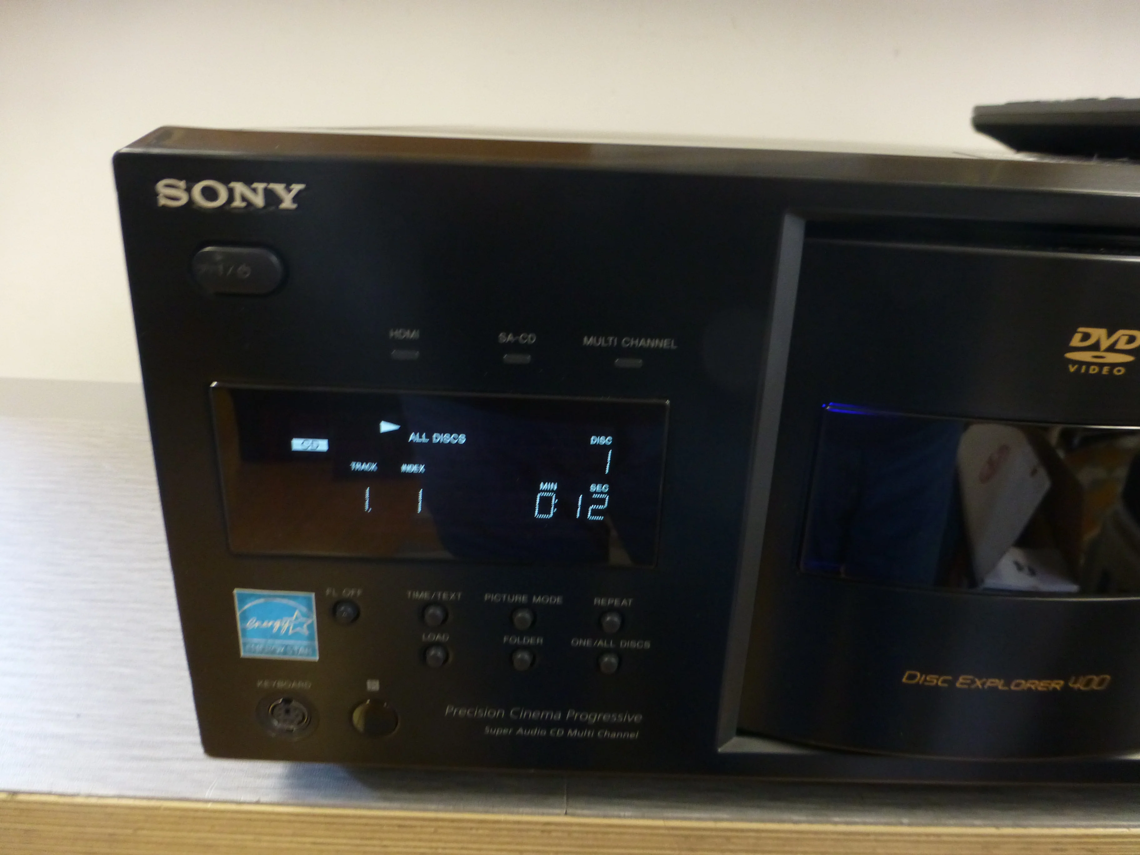 Sony DVD-CD995V DVD/CD Changer * 400 Discs * Remote - Image 2