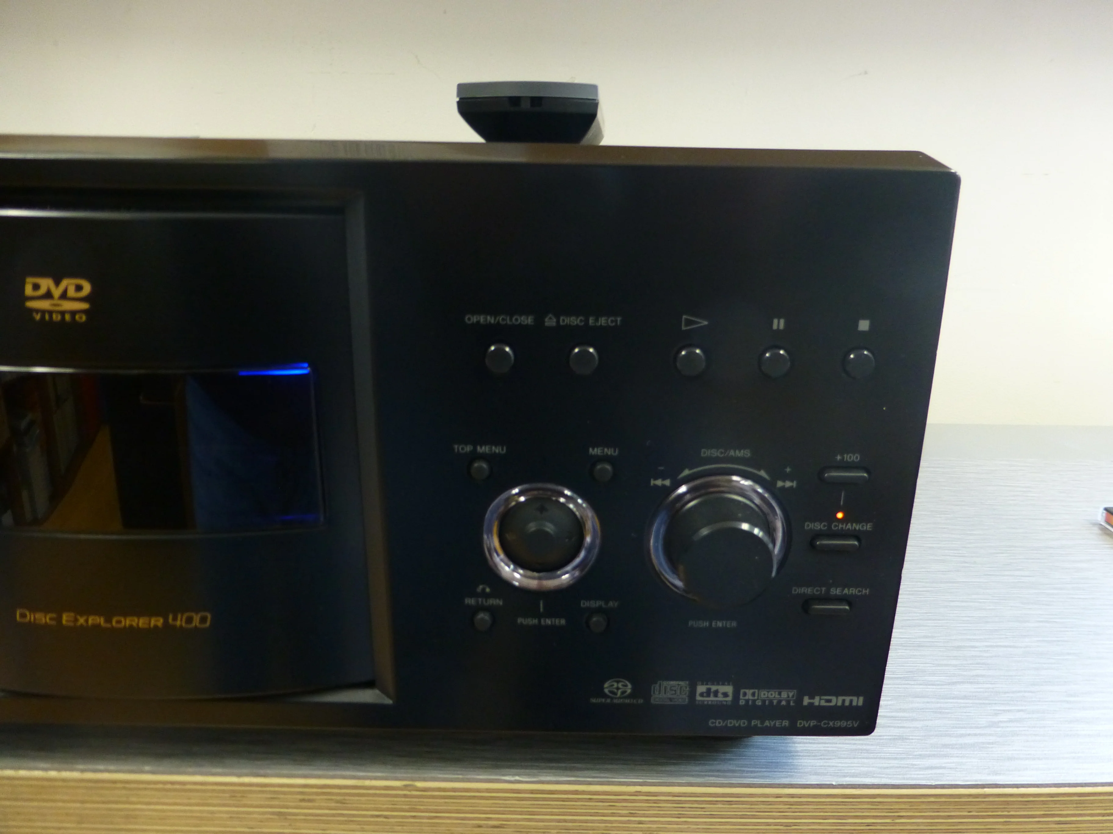 Sony DVD-CD995V DVD/CD Changer * 400 Discs * Remote - Image 4