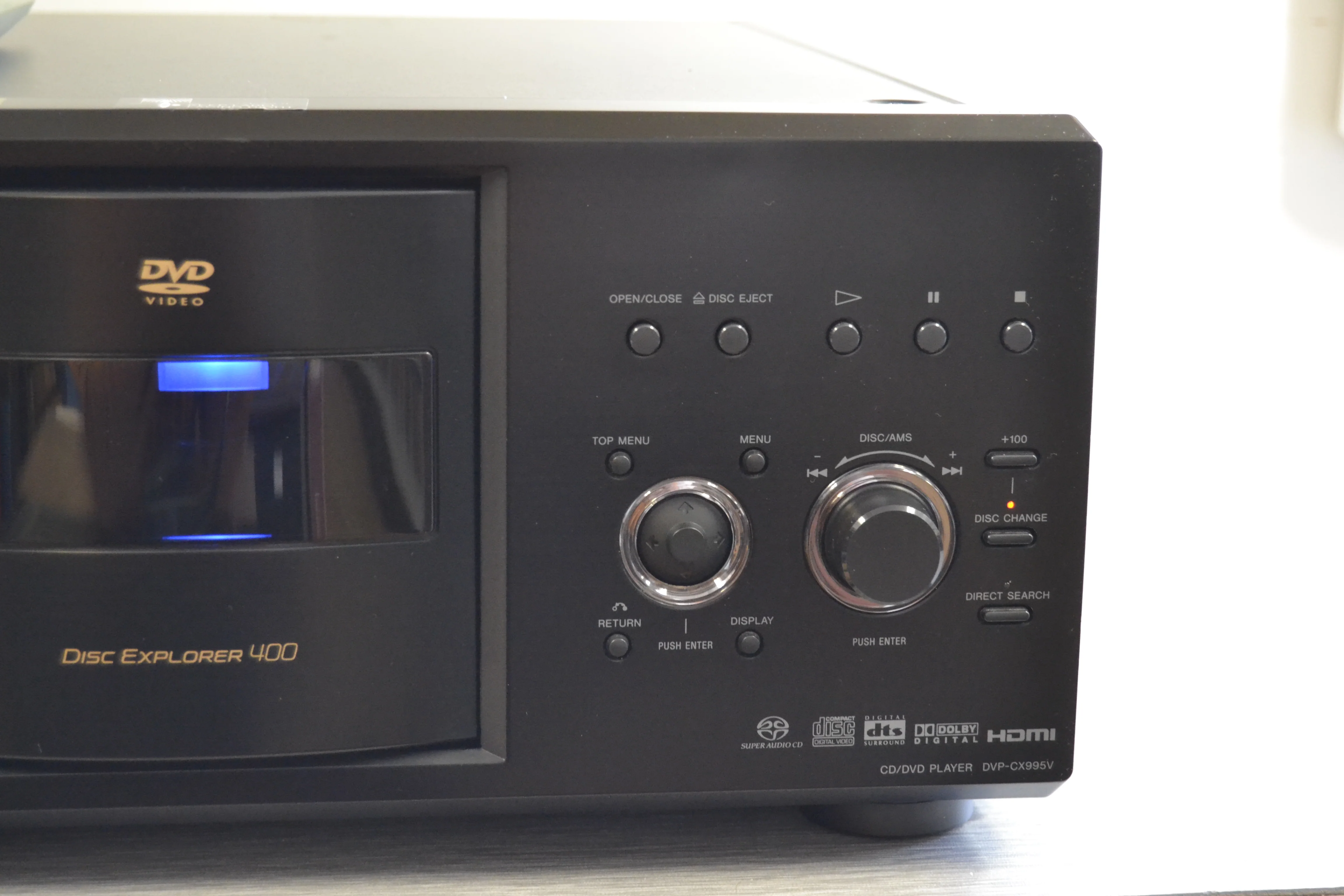Sony DVP-CX995V DVD/CD/SACD Carousel 400 Discs * Remote - Image 4