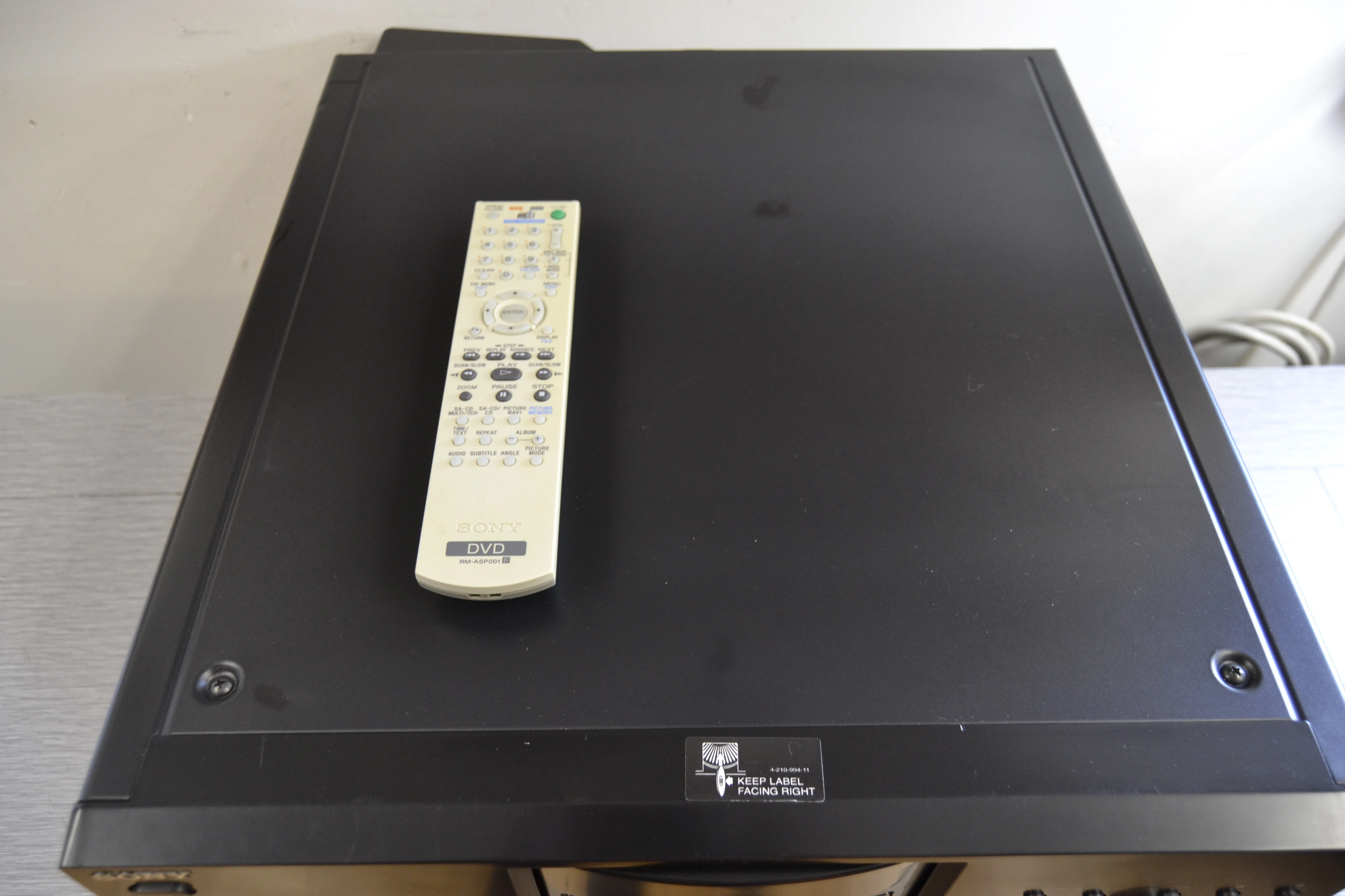 Sony DVP-CX995V DVD/CD/SACD Carousel 400 Discs * Remote - Image 9